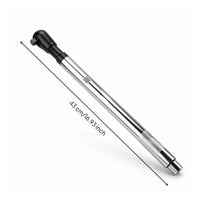 Extension Ratchet Wrench Chrome-Finished Ratchet Wrench with Reversible Mechanism Reversible Tool for Mechanics, Workshops