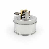 Instrument Attachment Ligature Ribbed Metal Ligature Clamp Instrument Accessory for Clarinetists, Saxophonists