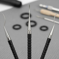 3 Pieces Non-Scratch Diving O-Seal Removal Tool Ergonomic Grip O-Seal Pick Set Underwater Regulator Tool for Equipment Maintenance