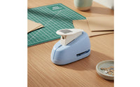 Lever Action Rectangular Paper Punch Clean Cut Rectangle Paper Punch Easy to Use Craft Tool Long-Lasting for Scrapbookers, Card Makers, Crafters, Scrapbooking