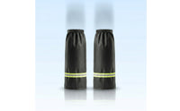 2 Pieces Rain Gaiters Waterproof Gaiters with Reflective Strip Leg Cover Rainproof Apparel Water-Repellent for Cyclists