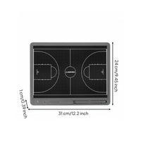 Lightweight & Portable Electronic Board Sturdy Construction Electronic Coaching Board Single-Key Erase for Training, Courtside
