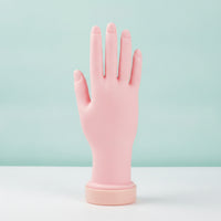 Silicone Practice Hand Reusable Nail Practice Hand Compact for Home