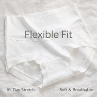 High Waisted Knickers for Women with Control, Breathable Underwear Multipack for Everyday Wear