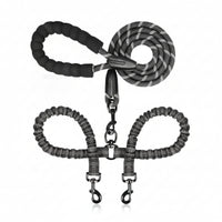 Swivel Connector Reflective Rope Leash Metal Hardware Climbing Rope Leash Set