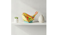 Cetacean Night Light Warm Glow Cetacean Lamp with an Oceanic Base Decorative Seaside Lamp for Nursery, Reading Corner