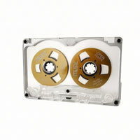 Blank Audio Recording Cassette Tape Clear Blank Audio Cassette Analog