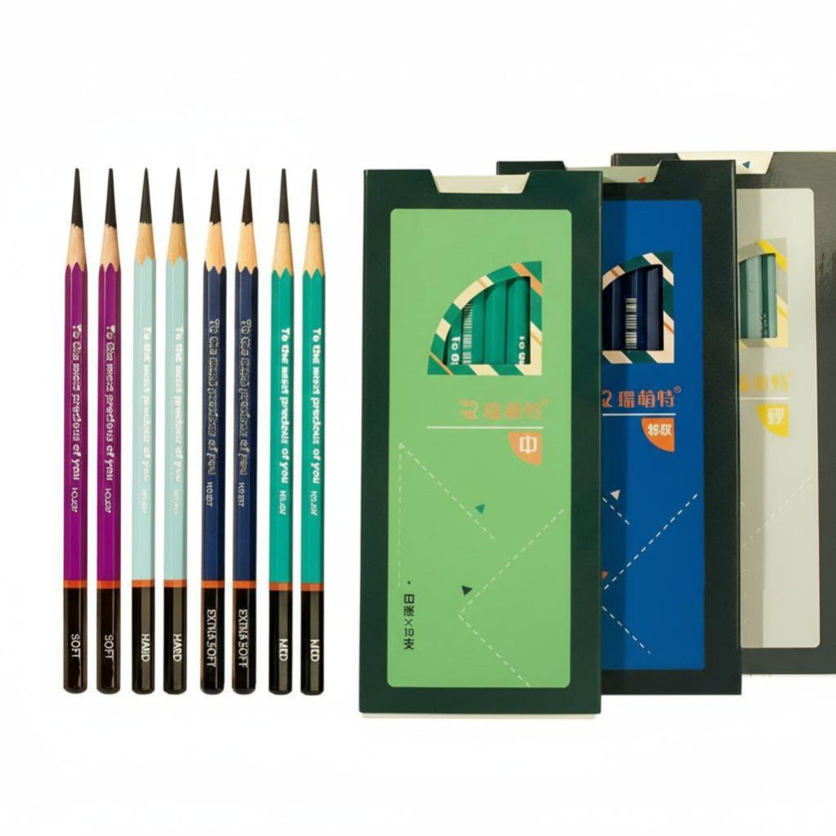 Break-Resistant Soft Charcoal Art Tool, Easy to Sharpen, Drawing, Multiple Hardness Options