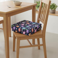 High-Density Foam Toddler Dining Seat Booster Non-Slip Toddler Booster Seat Lightweight Kids Chair Heightening Pad Ergonomic Design for Toddlers