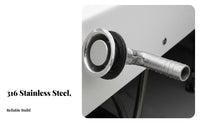 16mm Hull Air Outlet Stainless Steel Boat Vent Ocean Air Vent Anti-Rust Yacht Exhaust Fitting Long-Lasting