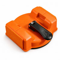 Plastic and Rubber Floor Seam Adjustment Suction Cup Orange Body Double-Head Seam Suction Cup