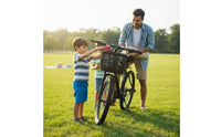 Plastic Cycle Basket Foldable Handlebar Basket Sturdy Lightweight for Biking, Commuting