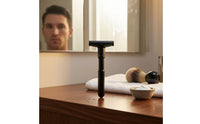 Manual Double Edge Safety Razor Smooth Safety Razor with Blades Reusable Shaving Set Eco-Friendly for Men, Travel