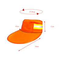Reflective Baseball Sun Hat Protection High Visibility Cap for Outdoor
