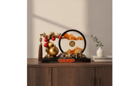 Tabletop Sand Art Ornament Layered Gourd Sand Art Display 3D Landscape for Entryway, Office Desk
