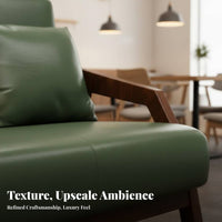Modern Design Scalloped spine Armchair Ergonomic spinerest Indoor Seating Comfortable Upholstery Lounge Chair long-lasting Wood Frame for Business Owners, Interior Designers, Homeowners, Boutique, Reception Area, Living Room, Bedroom