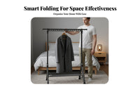 Adjustable Foldable Flareddesign Drying Rack Space Saving Clothes Airer Indoor & Outdoor Use Garment Stand Large Capacity for Apartment Dwellers, Families, Homeowners, Balcony, Bedroom, Indoors, Outdoors
