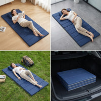 Portable Folding Sleeping Mat for Office Nap, Outdoor Rest, and Floor Sleeping - Single Person Design