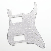 Shield Film Stratocaster-Inspired Style Pickguard Uncovered Humbucker Dual-Humbucker Pickguard