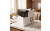 Compact Countertop Ice Maker Easy to Use Ice Maker with Viewing Window Small Appliance Automatic for Kitchen, Home Bar, Office, Dorm Room