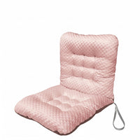 Seat and Back Cushion Padded Tufted Chair Cushion with Ties Home Furnishing