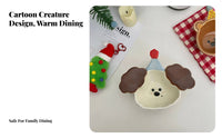Animal Shaped Dipping Dish Korean Design Animal Shaped Sauce Dish Easy to Clean Cute for Children, Hot Pot Meals, Parties