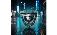 Headlight Assembly Clear Lens Motorcycle Headlight Plug and Play for Riders