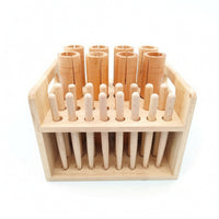 Percussion Set with Storage Box Classroom-Oriented Double-Tone Tube Set Group for Kindergarten, Young Children, Preschool