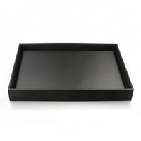 Reversible Jewelry Display Tray Shallow Accessory Organizer Tray Rectangular Storage Elegant for Vanity Table