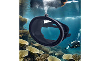 Silicone Snorkel Facepiece Leak Resistant Reinforced Glass Underwater Eyewear Clear Underwater Clear Water Gear for Snorkeling