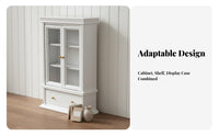 Double Door Design 1:12 Scale Dollhouse Cabinet Functional Doors and Drawers Dollhouse Cupboard with Drawer Fine Craftsmanship for Hobbyists