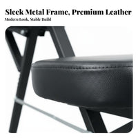 Folding Dermal Design Chair Foldable Portable Massage Chair Adjustable Professional Furniture for Physical Therapists, Beauticians, Spas