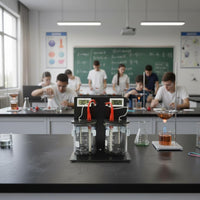 Complete Set Specific Heat Capacity Demonstrator Digital Display Thermodynamics Teaching Instrument Double Beaker Calorimeter for Classroom, Laboratory