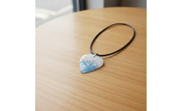 Guitar Pick Necklace Translucent Necklace with Guitar Pick Pendant Polished Jewelry for Concerts