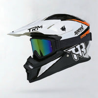 Full-Face Motorcycle Helmet Streamlined Full-Face Helmet Aerodynamic Lightweight for Motorcyclists, Downhill Cycling, Karting