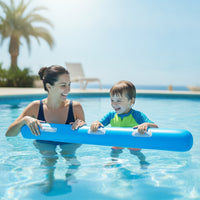 Lightweight Inflatable Pool Noodle with Handles Adult Pool Buoy with Handles Portable Inflatable Tube Long-Lasting for Adults, Swimmers, Kids, Summer Vacation