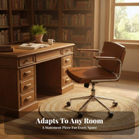 U-shapedcrownspine Armchair Sturdy Frame Accent Chair Elegant outsideline for Bedroom