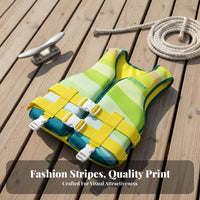 Flotation Vest Lightweight Buoyancy Aid Buoyancy Vest Adjustable Straps Watersports Safety Jacket Long-Lasting for Adults
