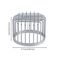 Debris Blocking Stainless Steel Drain Filter Cover Clog Resistant Cylindrical Wire Drain Wire Basket for Outdoor