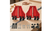 2 Pieces Adjustable Woodworking Featherboard Universal Table Saw Feather Board Flexible Tool Reinforced for Carpenters