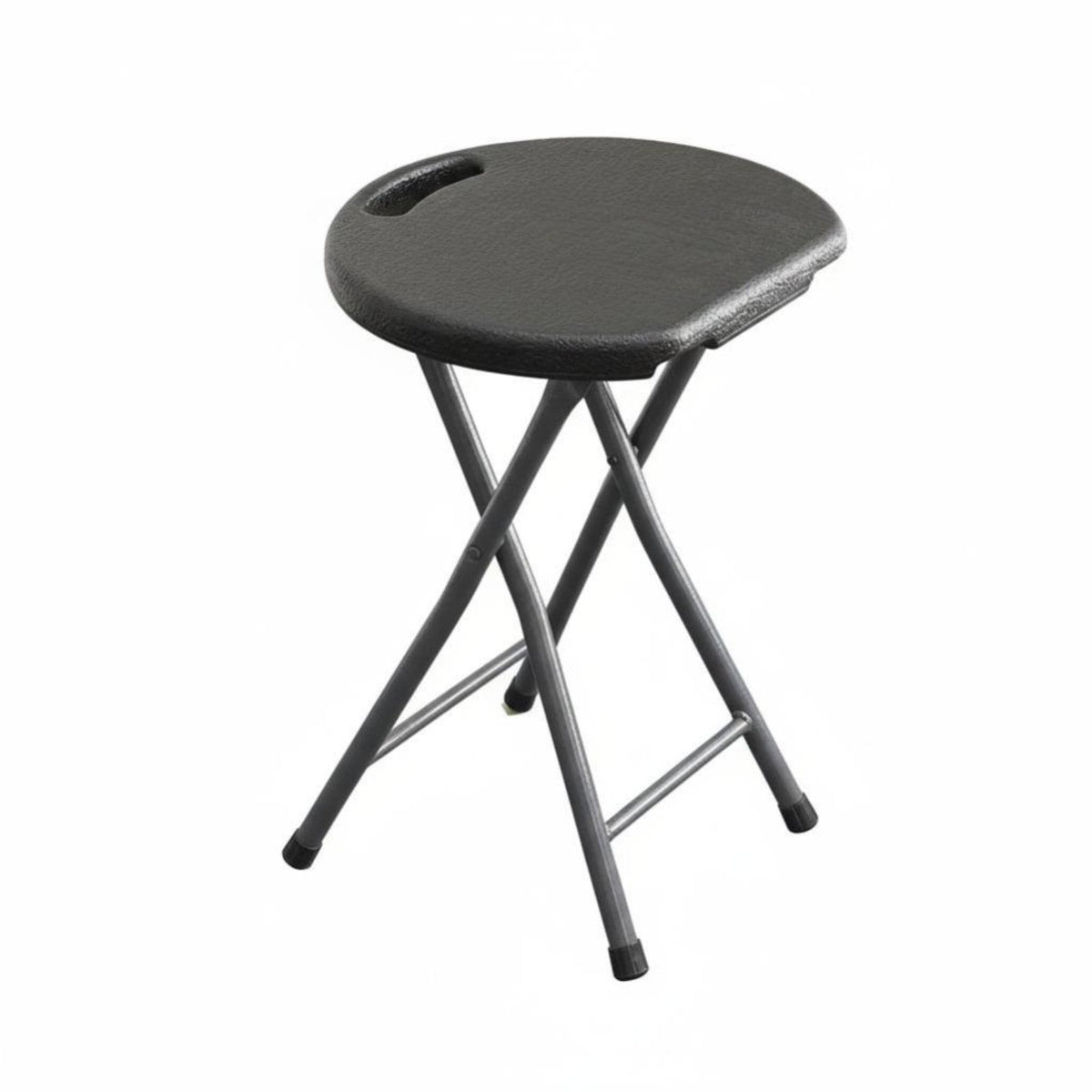 Foldable Portable Backless Stool Thickened Design foldable Circular Seat Space-Saving Household Furniture sturdy Duty for household residents, Travelers, Dormitory, Indoors, Living Room, availabledoors
