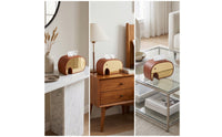 Tissue Box Cover Decorative Tissue Box Cover with Mirror Finish Modern Holder for Reception Area