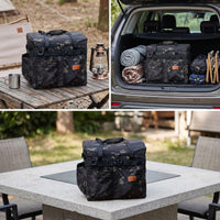 Camping Organizer Bag Multiple Pocket Outdoor Storage Bag Rugged for
