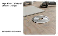 Diamond Grout Removal and Hard-Wearing Tile Seam Cleaning Disc Long Service Life Angle for Tilers, Home Renovation, Workshop
