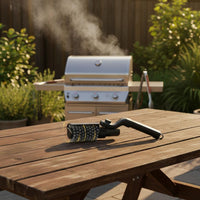 Electric Grill Brush Portable BBQ Cleaning Brush Heat Resistant for Outdoor, Backyard