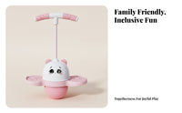 Wide Foot Platform Balance Hopping Toy Wear-Resistant Pogo Bouncer Ball PVC Bouncing Balance Toy Coordination Training
