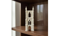 Miniature Gothic Arch Arched Openings Gothic Arch Backdrop Pointed Tapered Tips for Dollhouse, Diorama