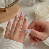Handmade Press-On Nails, Reusable Artificial Nail Tips in Various Styles