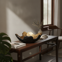 Irregular Decorative Bowl Sculptural Decorative Fruit Tray Stylish for Tabletop