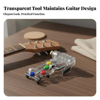 Beginner Friendly Guitar Chord Guide Learn Chords Easily Guitar Chord Presser Easy to Use for Beginners, Kids, Self-Study
